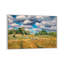 Beautiful Clouds Old Rural Houses In Spring Field by Valery Rybakow - Painting on Canvas-1191082549-1191082552