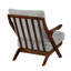 Chaise d'appoint à cadre en bois, chaise simple de salon pour la maison-164243640-164243643