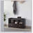 Shoe Entry Bench with Drawer, Shoe Storage Organizer, Red Cocoa