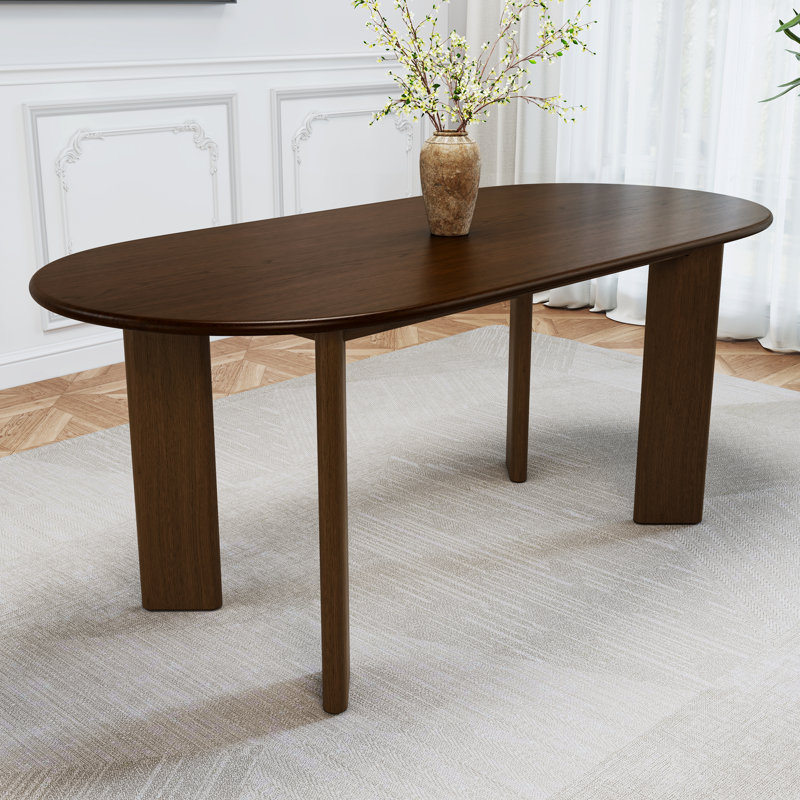 Table de salle à manger Hankins, Noyer