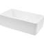 33.5x20 In Undermount White Kitchen Sink, Scratch - Enamel, Large Basin, Smooth Drainage With Gentle Slope And Offset Drain Sink , Single Bowl, High Temperature Fired, Big Capacity