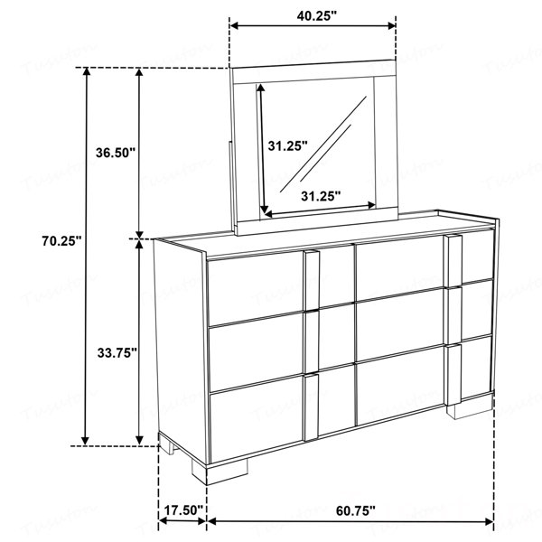 Dimensions du produit