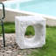 Chalamet Patio Karst-Inspired Magnesium Oxide Side Table