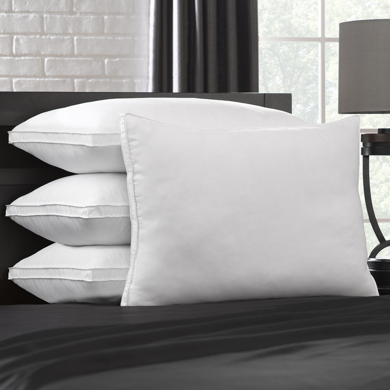 Exquisite Hotel Gel Fiber Plush Pillow, Queen Pillow: 20" x 30"