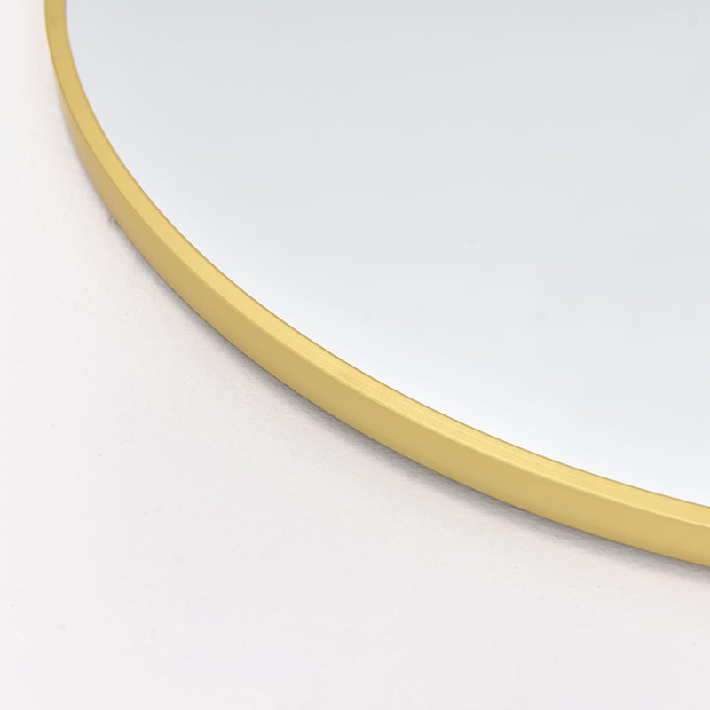 Briadale Aluminium Frame Arch Leaning and Freestanding Mirror