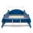 Race Car-Shaped Platform Bed With Wheels-264684157