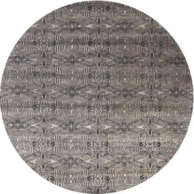 Tapis gris zone contemporaine