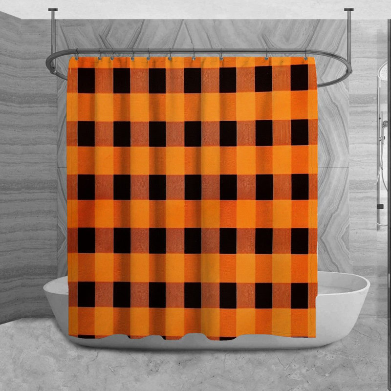 Rideau de douche Suningham Gingham, L 93 po x l 70 po