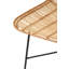 Rattan Core 46cm H Metal Full Back Accent-123222764
