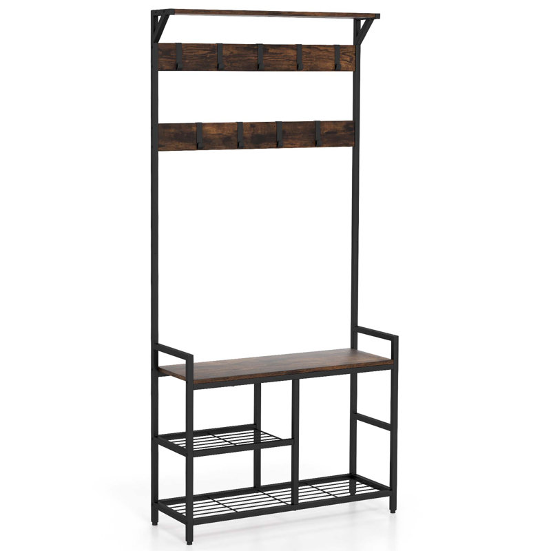 Blovice Hall Tree 33'' Wide