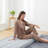 4Inch Cot Mattress Topper with 3-Layer Structure, Gel Memory Foam, Machine Washable Pillow Top Cover for Temporary Sleep and Travel, Compression Packaging(75X30")