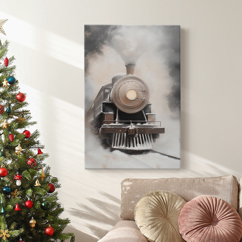 Art des Fêtes de Noël - Toile tendue avec châssis - Série 2-CDIX, H 36 po x l 24 po