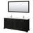 Deborah 80'' Double Bathroom Vanity with Marble Top-97811010-97811015-97811525