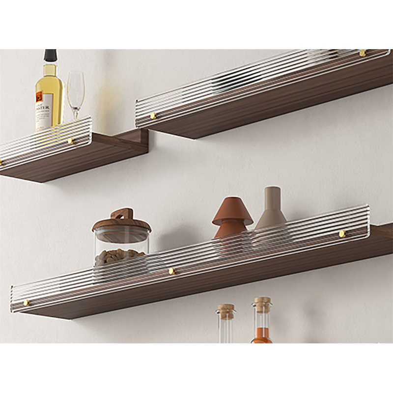 Tatiania Floating Shelf, Brown