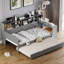 Lit de jour simple gris avec bureau, lit gigogne et rangement compact-1201921788