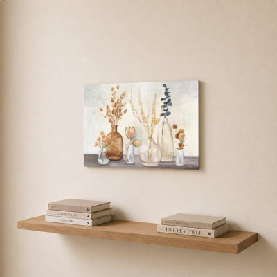 «Autumn Greenhouse I Amber» par Julia Purinton - Impression sur toile
