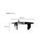 Table basse ovale en pierre naturelle de luxe-106956210