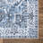Washable Non-Slip Rug - Navy Blue Traditional Oriental Runner for Entryway, Hallway, Bathroom, and Kitchen-187411265