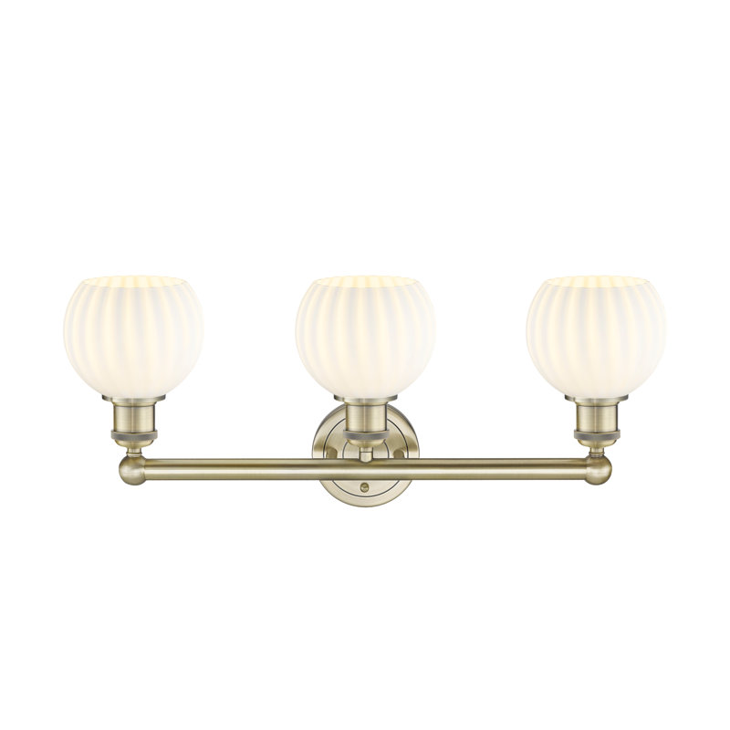 Bertile 3 - Light Dimmable Vanity Light, Antique Brass