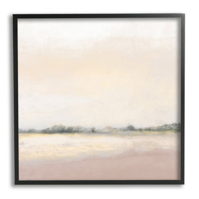 «Mute Prairie Landscape Sun Bleached Open Fields» par Michael Marcon - Peinture