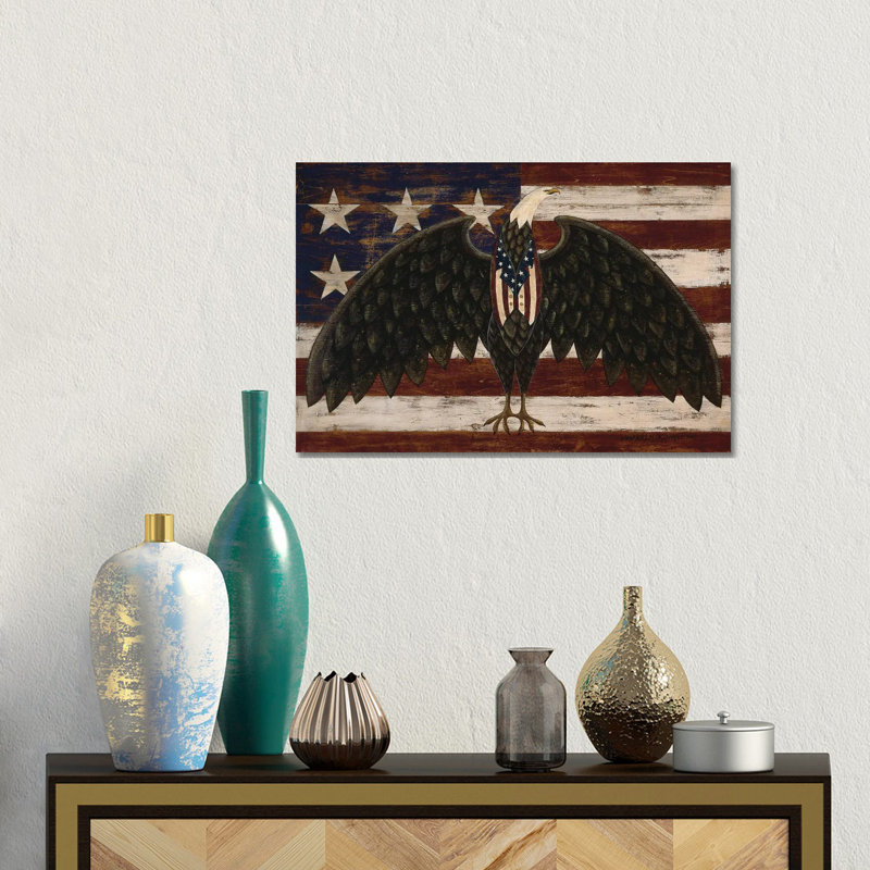 Liberty by Warren Kimble - Gallery-Wrapped Canvas Giclée on Canvas, No Frame, 152.5 cm H x 101.5 cm W x 3.175 cm D