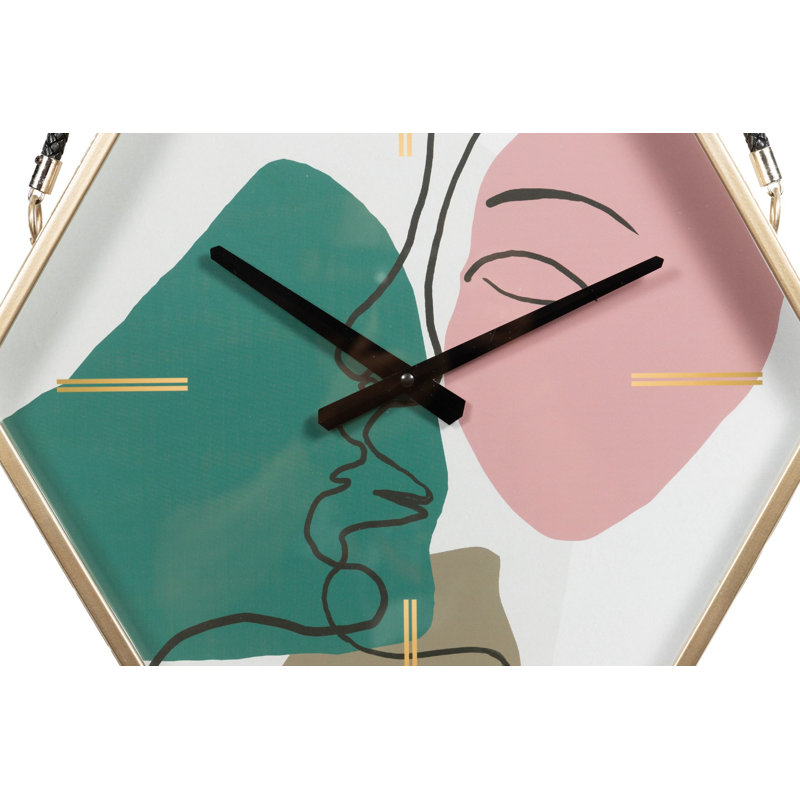 Glass Analogue Wall Clock