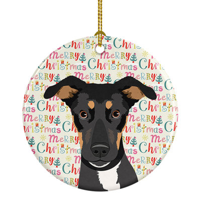 2.8'' Ceramic Animals Hanging Figurine Ornament