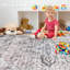 Tapis 8 x 10 pour salon, tapis antidérapants lavables