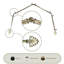 Tringle à rideaux simple à baie vitrée ajustable de 0,81 po à 0,81 po Jaylene-71750633-3492596
