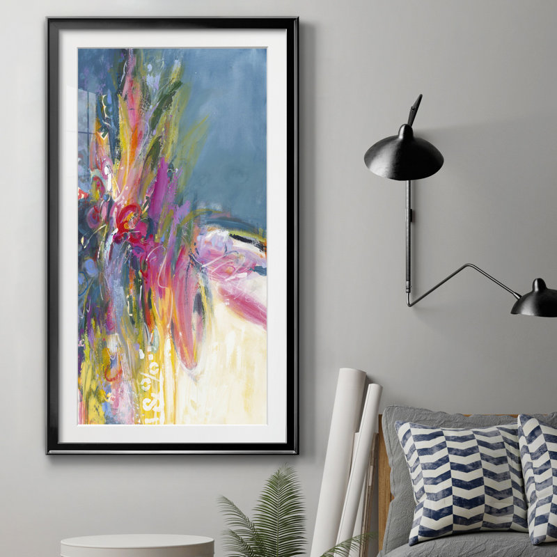Bulah - reproduction encadrée de qualité supérieure - prête à être accrochée, H 42,5 po x l 22,5 po x P 1 po, Cadre noir