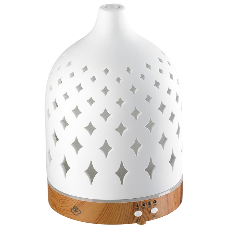 Supernova White Ceramic Ultrasonic Aromatherapy Diffuser