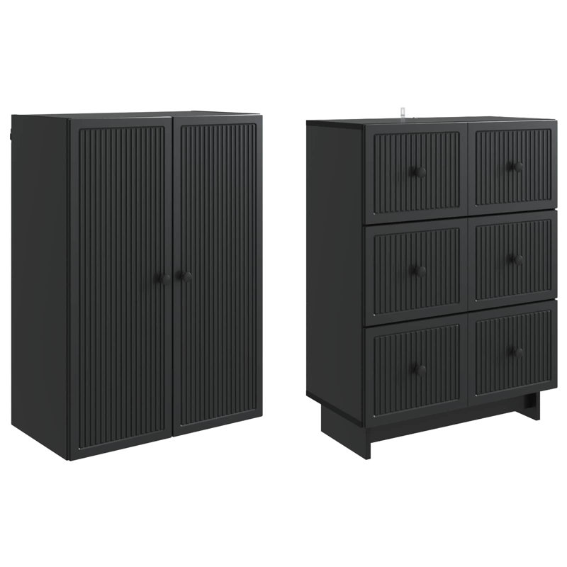 Storage Cabinet, Black
