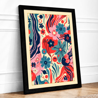 Ribbons Botanical - Framed Print