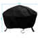 Claire Black Solid Fire Pit Cover with Drawstring Closure