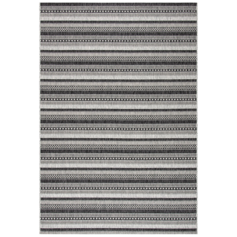 Sumas Performance Striped Indoor/Outdoor Area Rug, Rectangle 5'3" x 7'7"