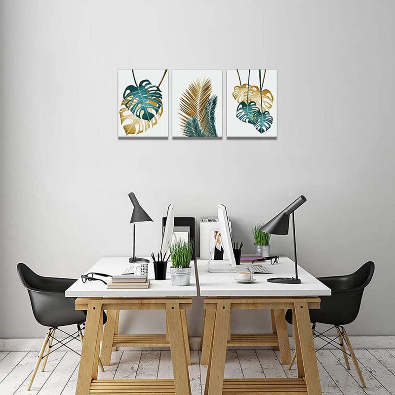 3 Piece Wrapped Canvas Print, 60 cm H x 120 cm W