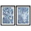 Blue Folliage Set Shadowbox Floral & Botanical Print by Oliver Gal, Black Frame, 10 x 15-1625581082-1625581086
