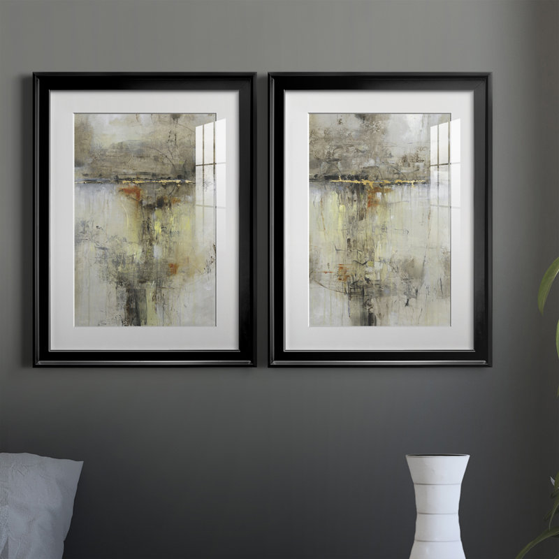Cross Over I, reproduction encadrée de qualité supérieure - prête à être accrochée, H 30,5 po x l 22,5 po x P 1,25 po