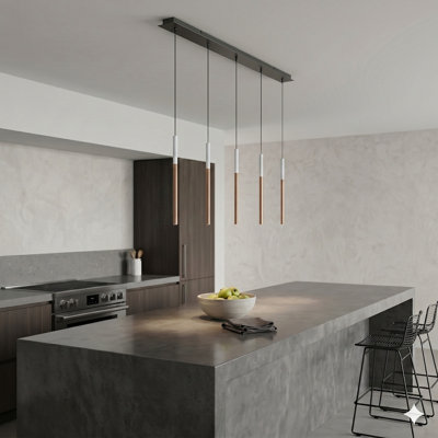 Baileyton 5 - Light Kitchen Island Pendant