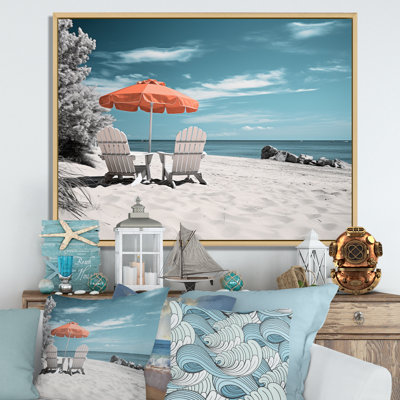 Plage, bord de mer, nostalgie noire I - salon nautique et plage