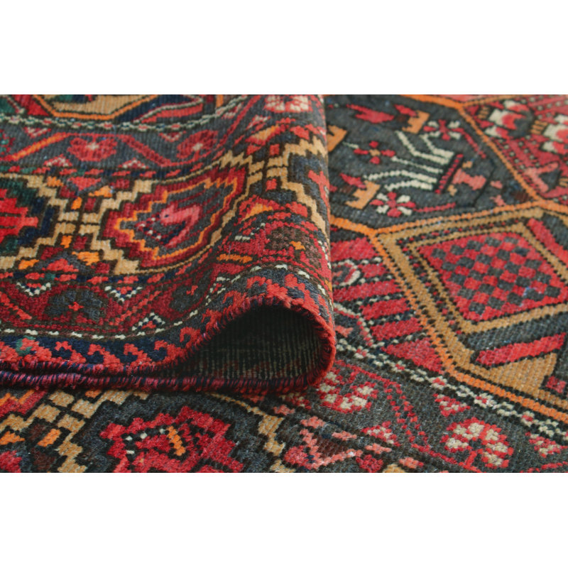 Gonneke One-of-a-Kind 6'11" X 9'11" 1980s Wool Area Rug