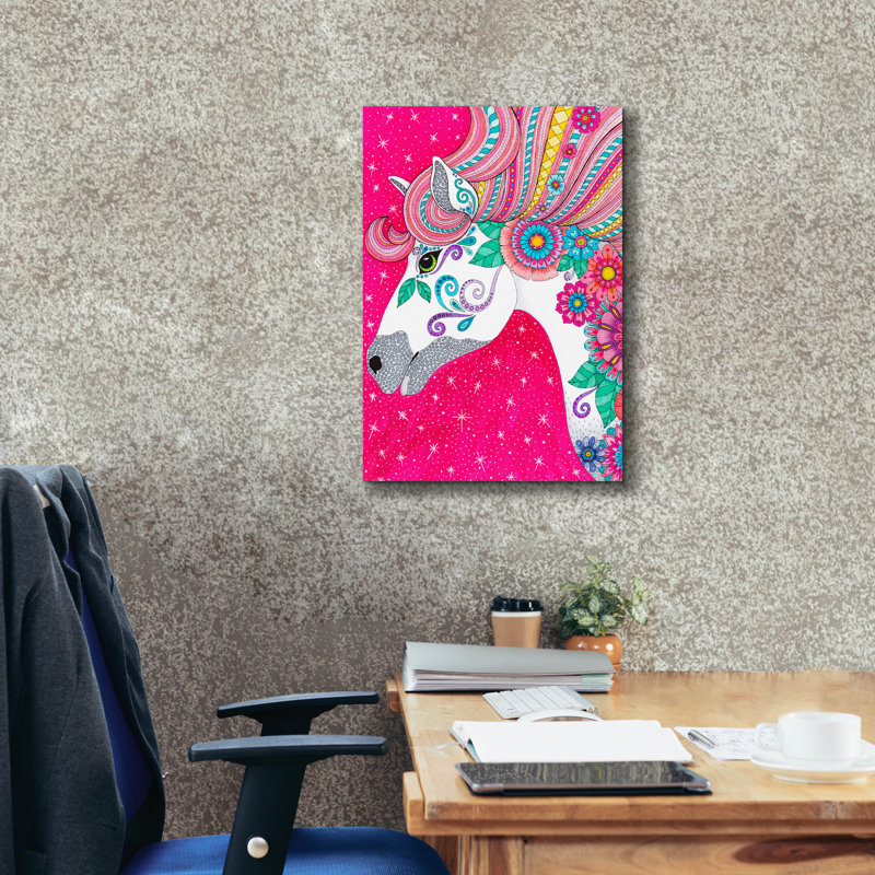 «Animaux 14» par Hello Angel, art mural sur toile, H 26 po x l 18 po x P 0,75 po