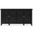 Artisan 66"W Solid Wood 4-Shelf Storage Cabinet with Tempered Glass Doors and Adjustable Shelves-610587434
