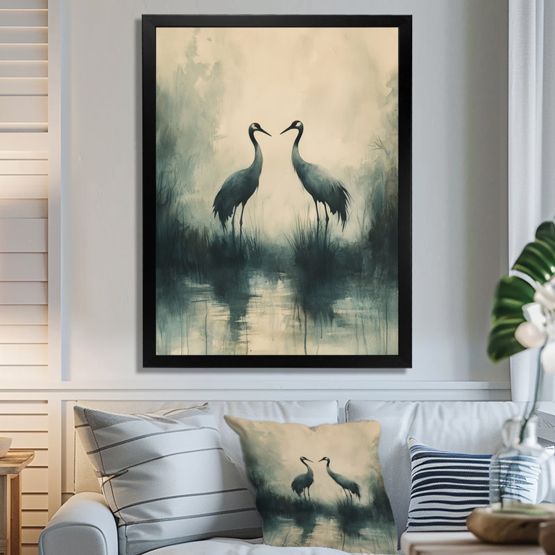Kolton - Animals Canvas Wall Art, Noir, H 20 po x l 12 po, Reproduction encadrée d'une seule photo