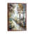 Classic Brown Wood Framed Canvas
