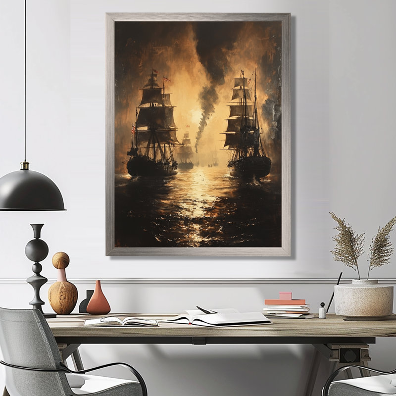 Aloyse - mode, art mural, H 32 po x l 16 po, Argent argent, Reproduction encadrée d'une seule photo