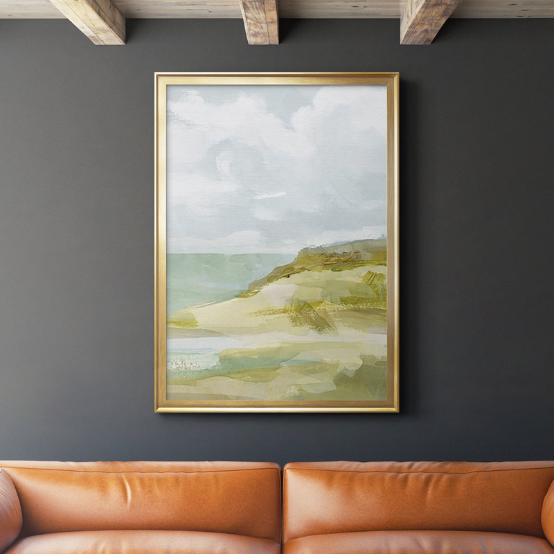 Inlet Impression II " Inlet Impression II ", Gold, 42.5" H x 30.5" W x 1" D