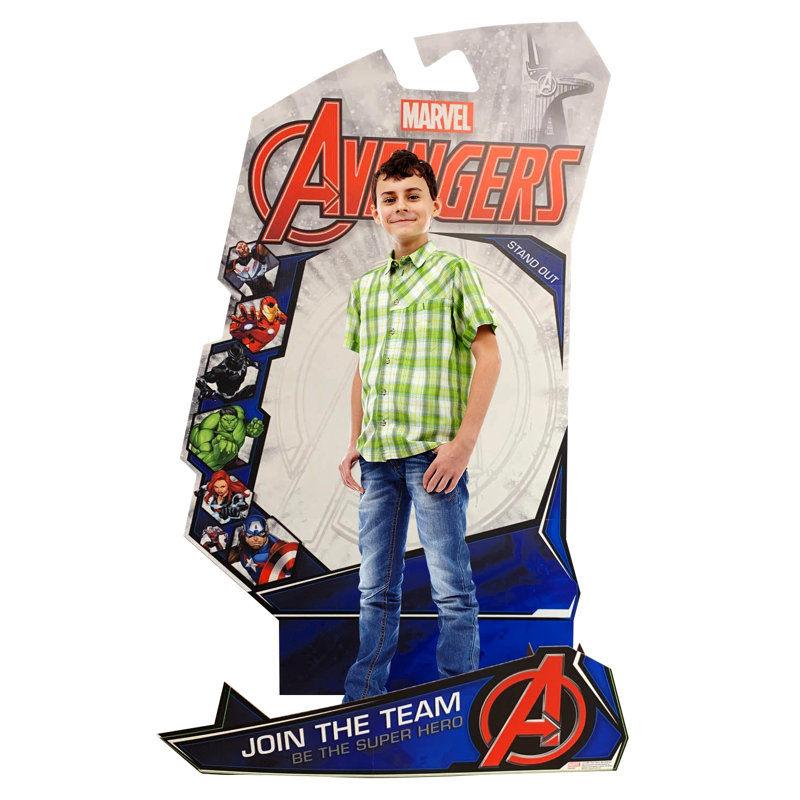 Marvel Avengers Lifesize Cardboard Standup Backdrop