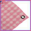 Tapisserie murale motif pied-de-poule rose - Décoration murale pied-de-poule-1280572647