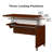 Magomed 72W 3 Position Sit to Stand L Shaped Desk with Hutch and Bookcase-1560255087